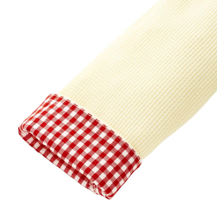 HOT BISCUITS ミキハウス 顔ドン ワッフル素材 パーカー アウトレット