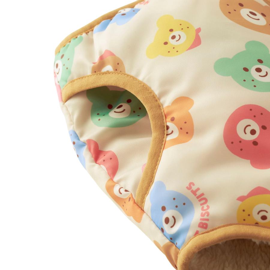 HOT BISCUITS ミキハウス カラフルビーンズ 裏ボアフリース