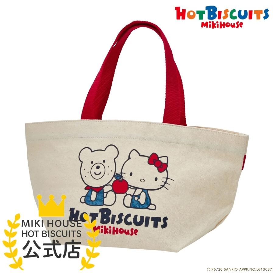 ミキハウス ハローキティ コラボ トートバッグ ギフト プレゼント 白 ホットビスケッツ Hot Biscuits ミキハウスホットビスケッツ公式店 通販 Paypayモール