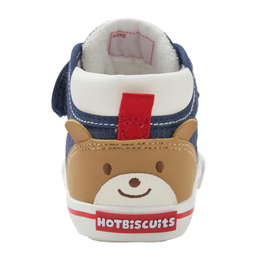 HOT BISCUITS ミキハウス セカンドシューズ かかと顔ドン デニム HOT BISCUITS ミキハウス セカンドシューズ かかと顔ドン デニム