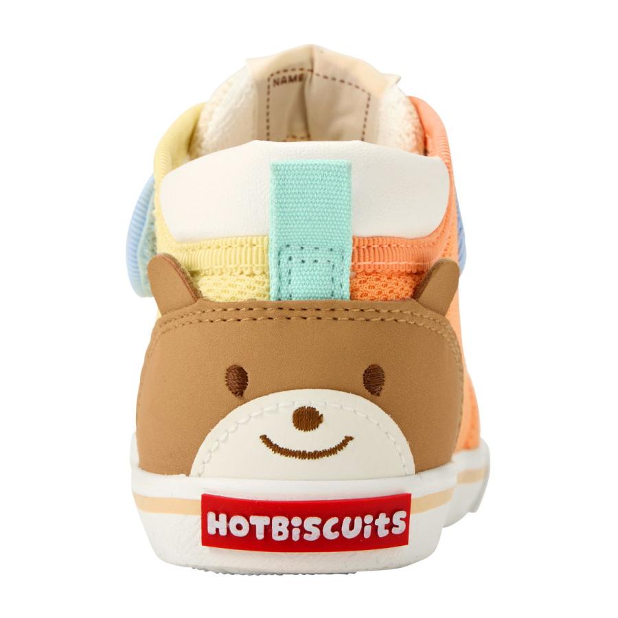 HOT BISCUITS ミキハウス セカンドシューズ 顔ドン メッシュ素材