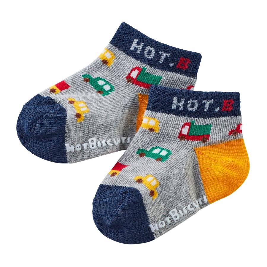 HOT BISCUITS ミキハウス ローカット ソックスパック 入園 入学 新学期