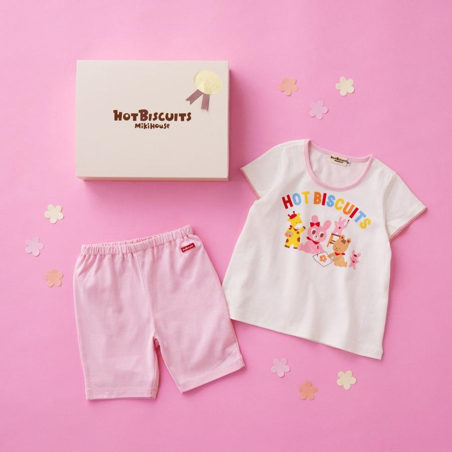 ミキハウス 出産祝い 内祝い キャビット ルームウェア 上下セット【BOX 
