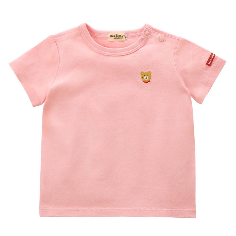 ミキハウス 出産祝い 内祝い ワンポイント半袖Tシャツ＆顔ドンブルマセット【BOX付き】 アウトレット ホットビスケッツ HOT BISCUITSの画像