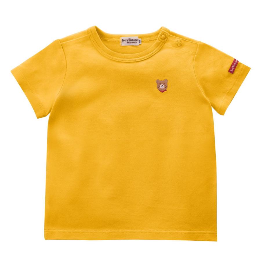 ミキハウス 出産祝い 内祝い ワンポイント半袖Tシャツ＆顔ドンブルマセット【BOX付き】 アウトレット ホットビスケッツ HOT BISCUITSの画像