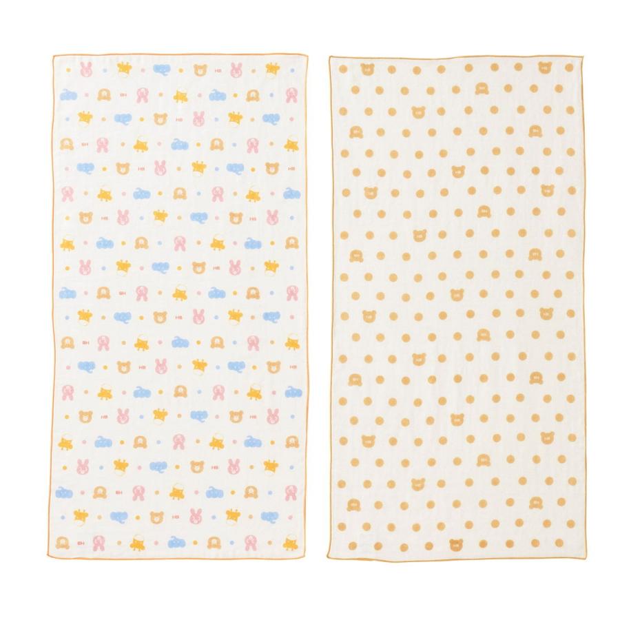 ミキハウス 出産準備セット 春夏用(無地) 白 フリ- ホットビスケッツ HOT BISCUITS | HOT BISCUITS | 10