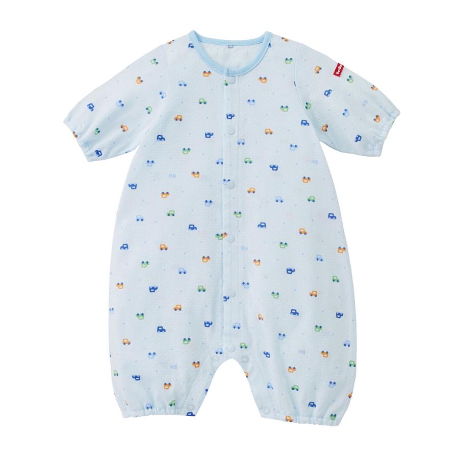 HOT BISCUITS ミキハウス 出産準備セット 春夏用(総柄) ピンク ブルー