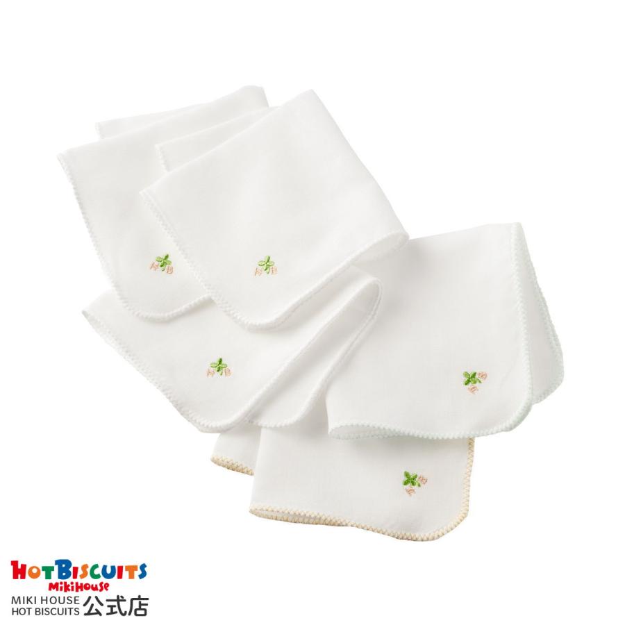 専用　美品　ミキハウス　パンツ5枚セット HOT BISCUITS ミキハウス ガーゼハンカチ(5枚セット) アソート