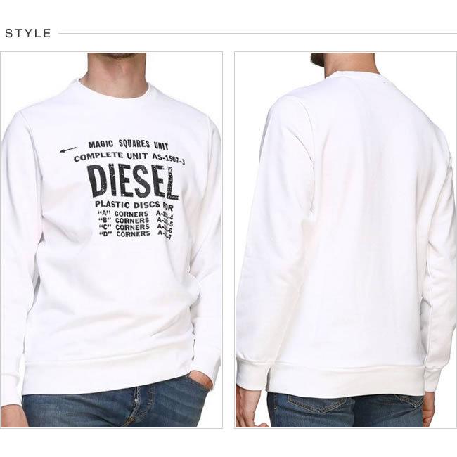DIESEL（ディーゼル） トレーナー スウェット00S57H 0BAWT S-GIR-B5