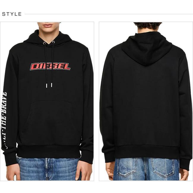 DIESEL ディーゼル パーカー プルオーバー フーディー A02967