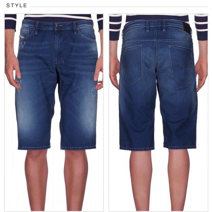 ディーゼル Diesel デニム ジーンズ ハーフパンツ メンズ Shishort 00cm29 R814m ショートパンツ Ds7407 Ds7407 ホットケーキ 通販 Yahoo ショッピング