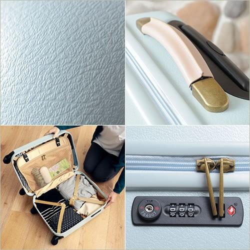 Milesto ミレスト ハードキャリー キャビンサイズ 35l 機内持ち込み キャリーケース スーツケース トランク ハード キャリーバッグ Sサイズ 軽量 4輪 かわいい ホッチポッチ自由が丘web Shop 通販 Paypayモール