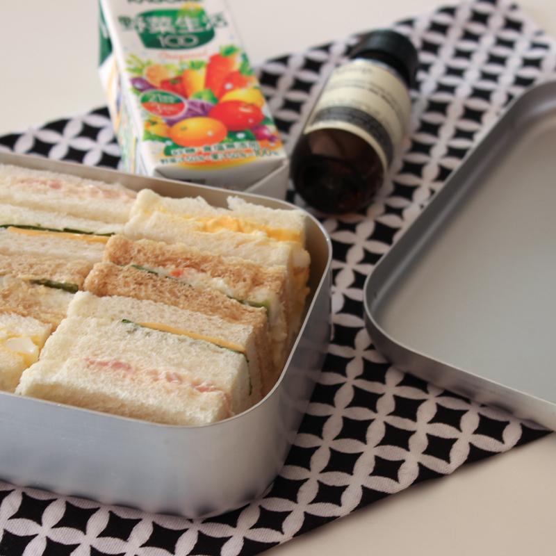 アルマイト弁当箱2個おかず入れ2個、 松野屋 アルマイト弁当箱 LUNCH BOX 弁当箱 ランチボックス 弁当