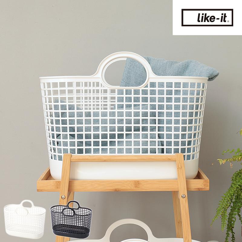 Like-it（ライクイット） 洗濯物入れ タウンバスケット LBB-09C 洗濯
