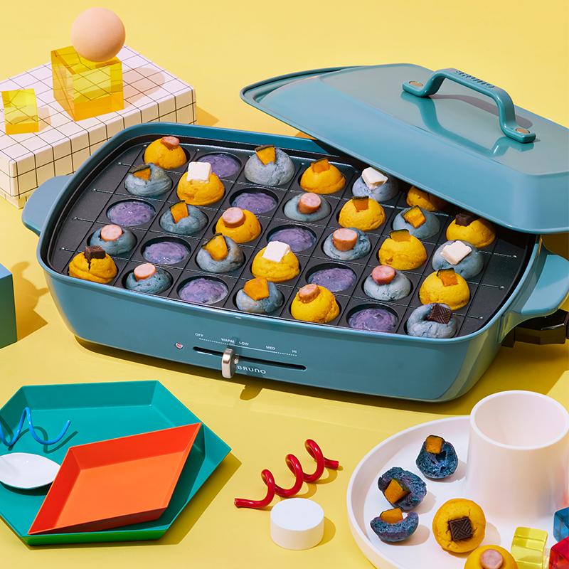 BRUNO ブルーノ ホットプレート グランデ BOE026 仕切り鍋＋