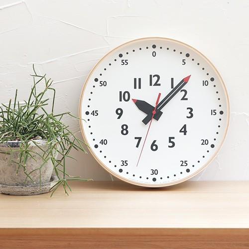 Lemnos 掛け時計 おしゃれ レムノス ふんぷんくろっく L YD14-08