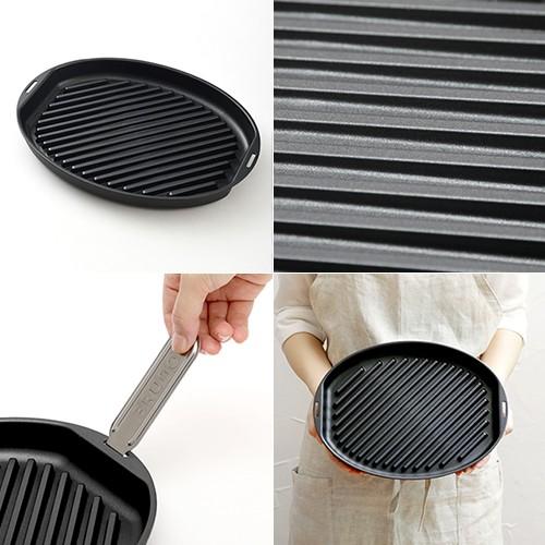 ブルーノ BRUNO crassy+ ホットプレート オーバルホットプレート用 グリルプレート BOE053GRILL オプション 焼肉
