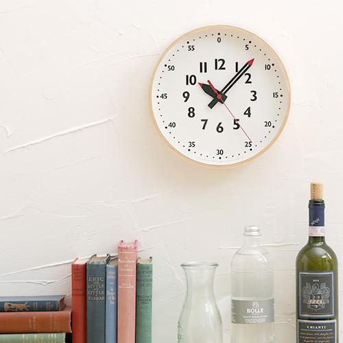 Lemnos（レムノス） 掛け時計 おしゃれ ふんぷんくろっく S YD14-08 S