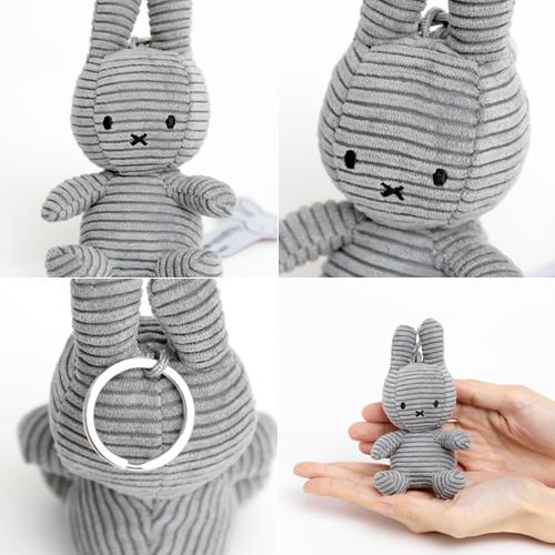 ミッフィー ボントントイズ BON TON TOYS キーホルダー Miffy Corduroy Keychain 10cm BTT-005 グッズ ぬいぐるみ キーチェーン キーリング コーデュロイ ギフト｜hotchpotch｜12