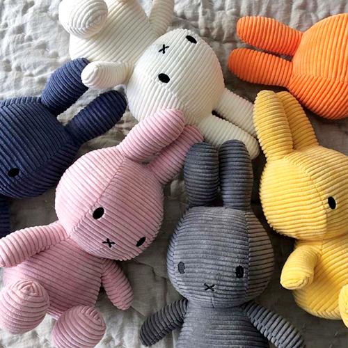 ミッフィー ボントントイズ BON TON TOYS ぬいぐるみ Miffy Corduroy 33cm BTT-002 グッズ コーデュロイ うさぎ 子ども 女の子 男の子 誕生日 出産祝い 贈り物｜hotchpotch｜17