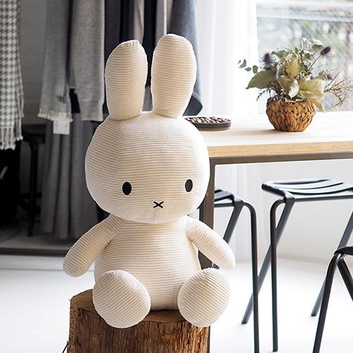 ミッフィー　70cm　コーデュロイ　ぬいぐるみ　BONTONTOYS 楽天市場】ミッフィー ボントントイズ BON TON TOYS Miffy
