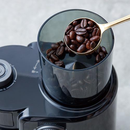 コーヒーミル 電動 レコルト recolte Coffee Grinder コーヒーグラインダー RCM-2 小型 特典付 臼式 おしゃれ 電動ミル コーヒー 豆 自動挽き コンパクト 贈り物｜hotchpotch｜06