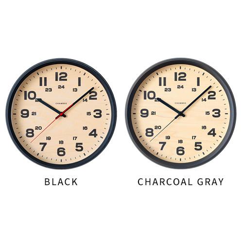 CHAMBRE BRAM CLOCK シャンブル ブラムクロック CH-050 掛け時計 電波時計 インターゼロ おまけ付き｜hotchpotch｜07