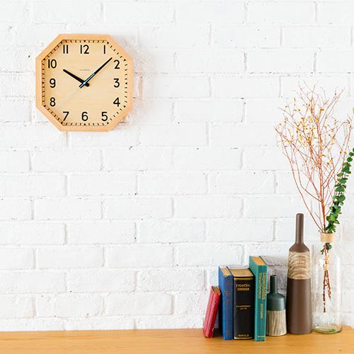 掛け時計 CHAMBRE OCTAGON CLOCK シャンブル オクタゴンクロック CH