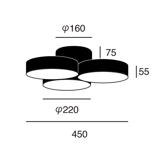 ARTWORKSTUDIO（アートワークスタジオ） シーリングライト 8畳