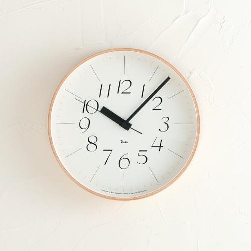 Lemnos（レムノス） 掛け時計 電波時計 Lemnos RIKI CLOCK RC WR08-26