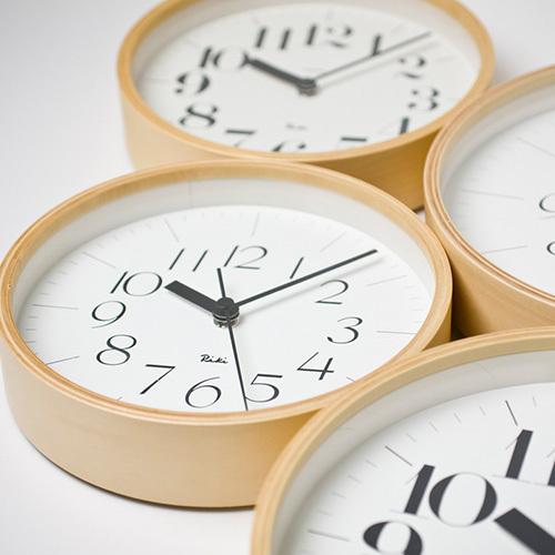 Lemnos（レムノス） 掛け時計 電波時計 Lemnos RIKI CLOCK RC WR08-26