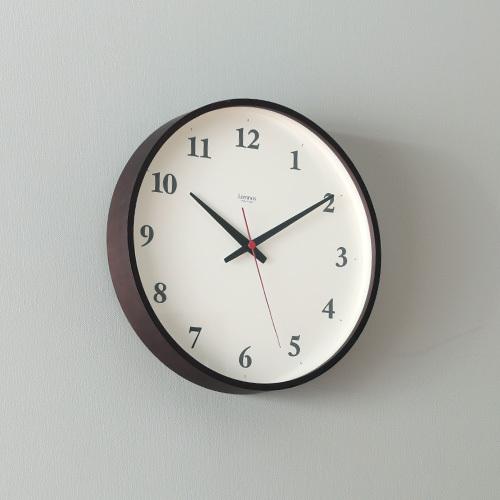 掛け時計 電波時計 Lemnos レムノス Plywood clock プライウッド クロック LC21-06 特典付き｜hotchpotch｜10