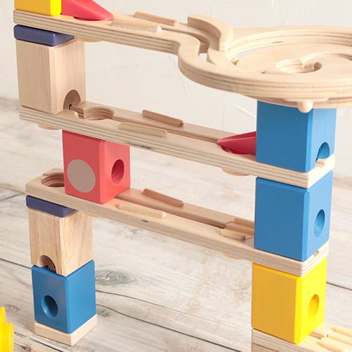 ボーネルンド ビー玉転がし おもちゃ クアドリラ ベーシック