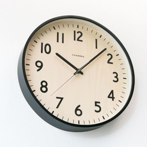 電波時計 壁掛け シャンブル CHAMBRE SHAPELY CLOCK CH-064 掛け時計