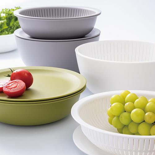 Like-it ザル ボウル セット ライクイット like-it 米とぎにも