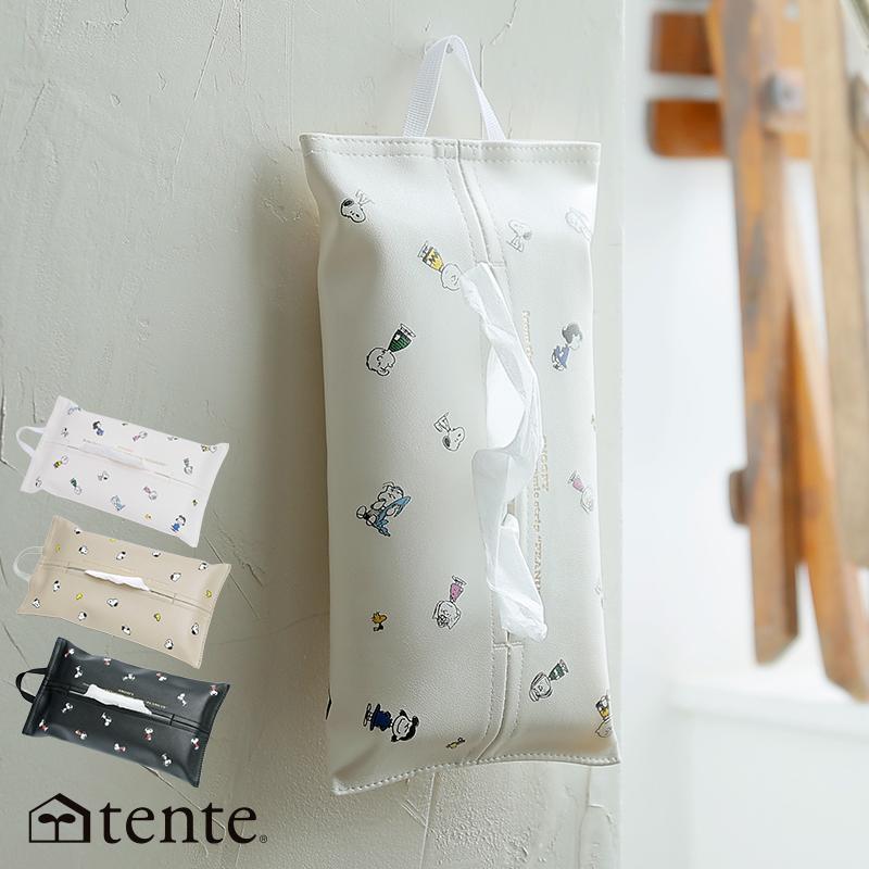 tente（テンテ） ティッシュカバー スヌーピー PEANUTS tente ソフト