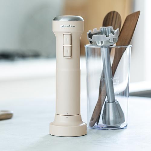 recolte（レコルト） ハンドブレンダー 離乳食 コードレス ハンディ