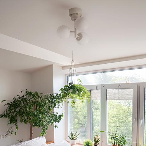 BRID シーリングライト LED照明 タイニー ガラス 3灯 003364