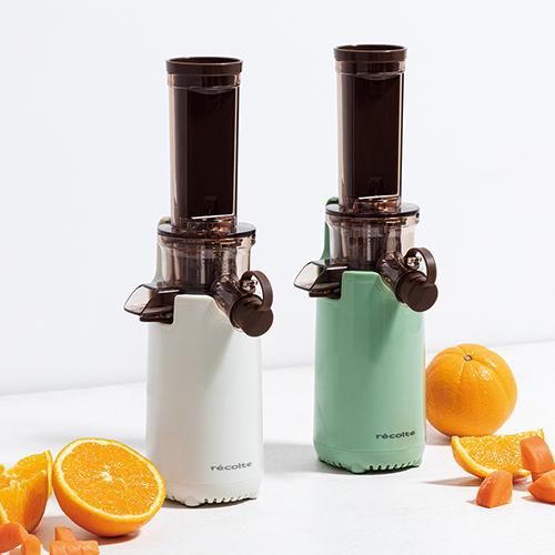 ジューサー 低速 レコルト recolte コールドプレスジューサーミニ RCJ1 小型 特典付 スロージューサー 低速ジューサー