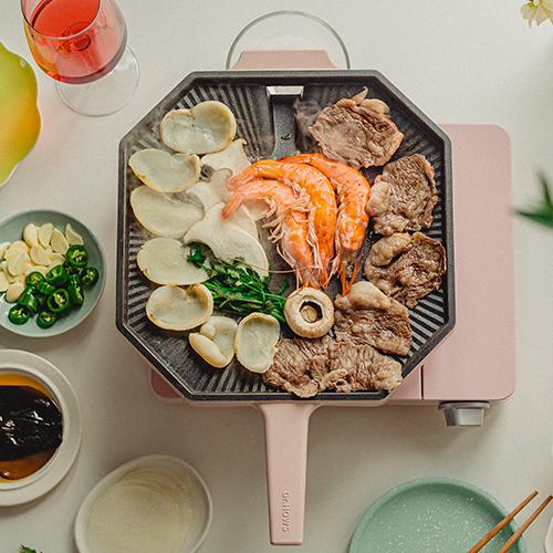 ドクターハウス　パレット　韓国グリルパン28cm ドクターハウス パレットグリルパン Dr.HOWS Palette Grill Pan