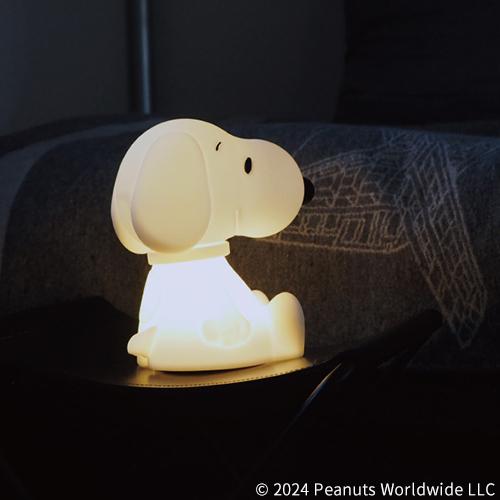 スヌーピー FIRST LIGHT SNOOPY ファーストライト 授乳ライト LED PEANUTS グッズ おしゃれ かわいい 卓上 ルームライト 照明 充電式 調光 Mr Maria 出産祝い｜hotchpotch｜09