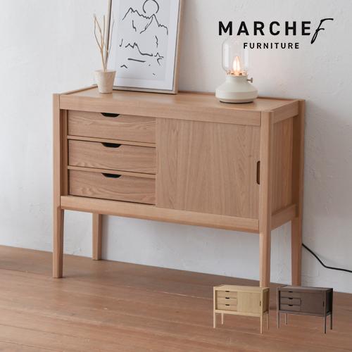 リビングボード 木製 市場 マルシェフ MARCHEF Dual Living Board MAK