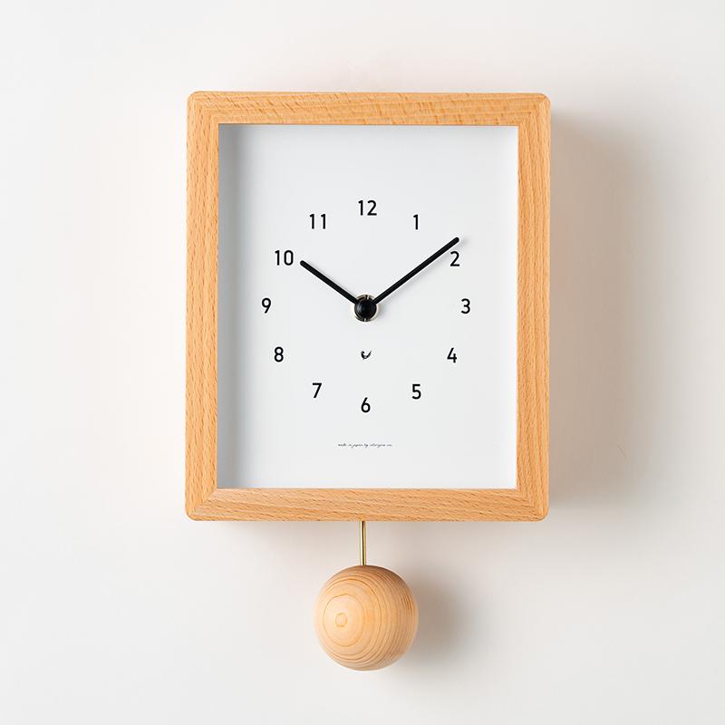 振り子時計 CHAMBRE Blanc CLOCK シャンブル ブランクロック CH-072