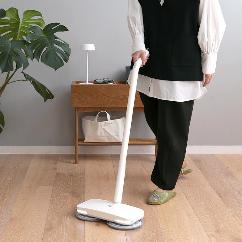 0（プラスマイナスゼロ） 電動モップ 【激落ちくん】コードレス電動