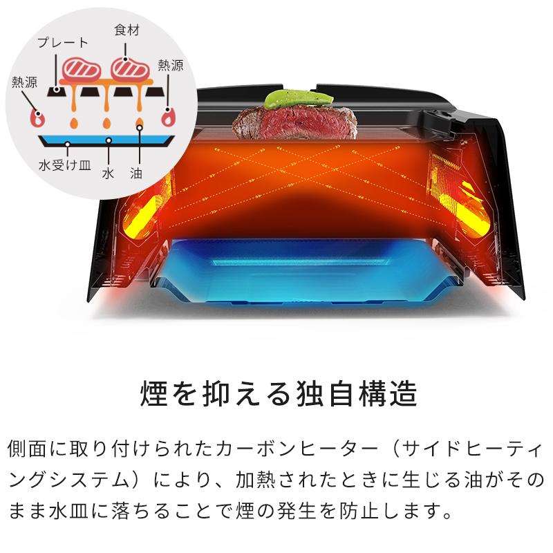 焼肉グリル GLAMP. グランプ 超少煙グリル SG-01 特典付 煙が 焼肉グリル GLAMP. グランプ 超少煙グリル SG-01 特典付 煙が