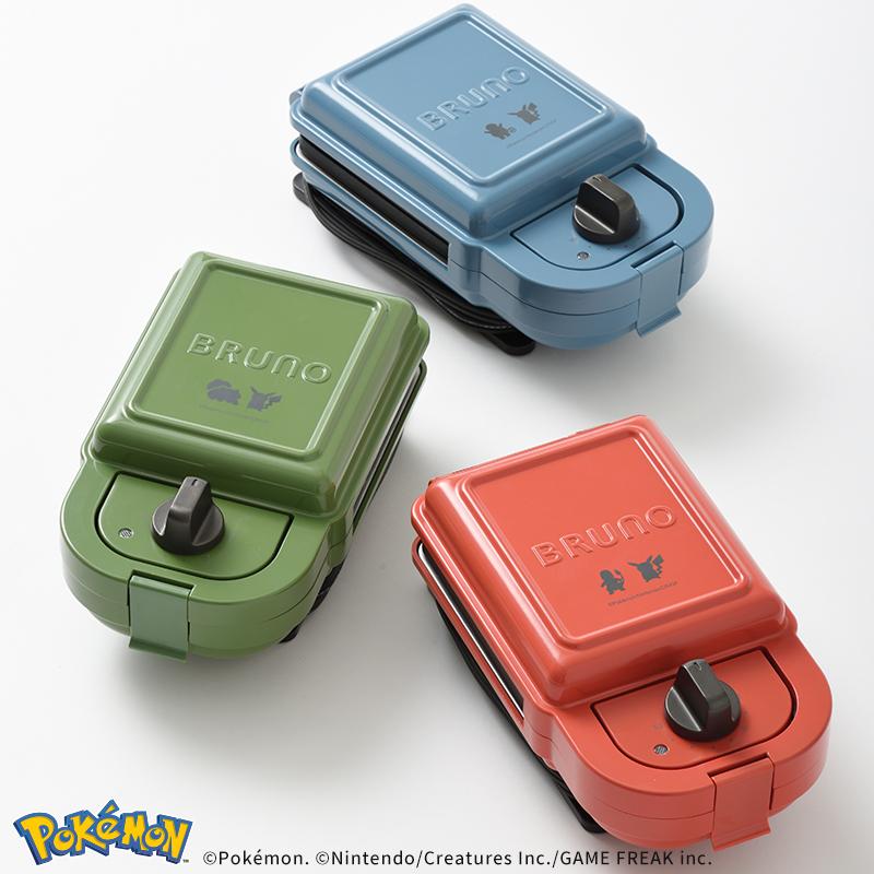 BRUNO ブルーノ ポケモン ホットサンドメーカー シングル BOE131