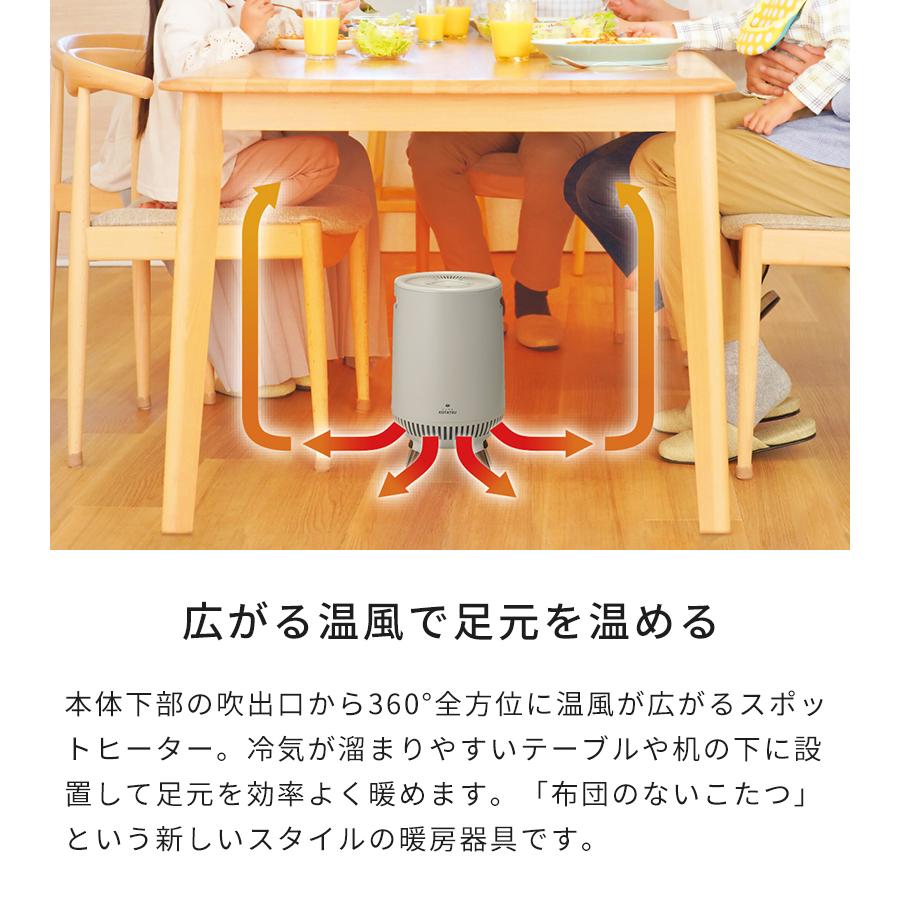 APIX INTERNATIONAL 足元ヒーター アピックス 360°セラミックヒーター