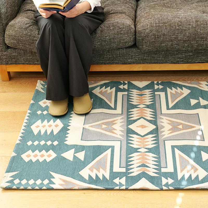 90s ペンドルトン　ラグ 180×145cm PENDLETON（ペンドルトン） キッチンマット キッチンラージマット 90