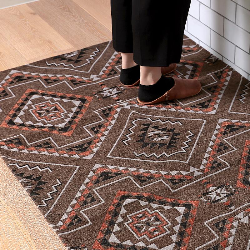 未使用　USA製　ペンドルトン　Pendleton チェック柄 ラグ PENDLETON（ペンドルトン） キッチンマット キッチンラージマット 90