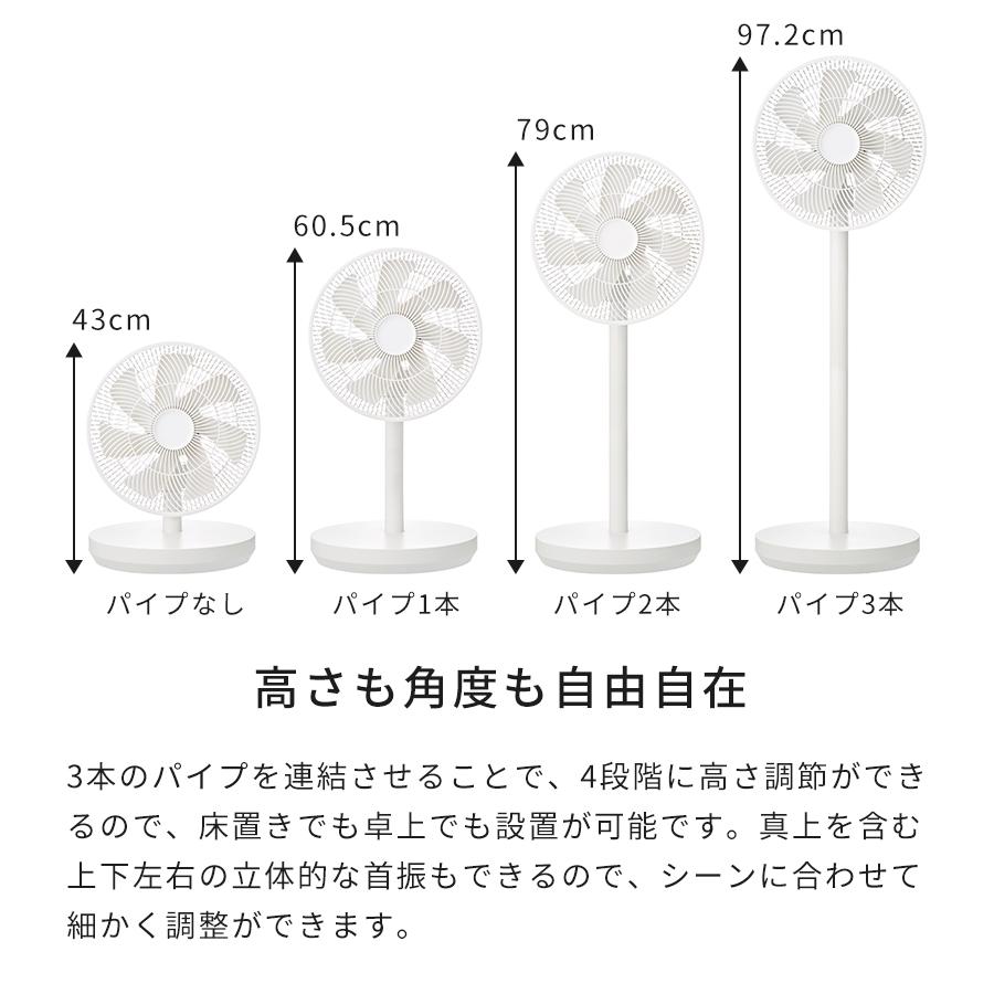 recolte（レコルト） 扇風機 コードレス サーキュレーション扇風機 RFN